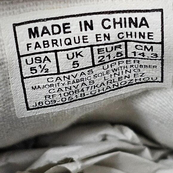 POLO RALPH LAUREN New Karlin Ez Shoe Unisex Kids Black Canvas Sneaker - Picture 9 of 11